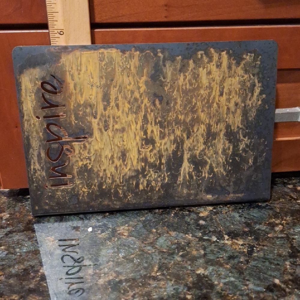Inspire Metal Wall Art